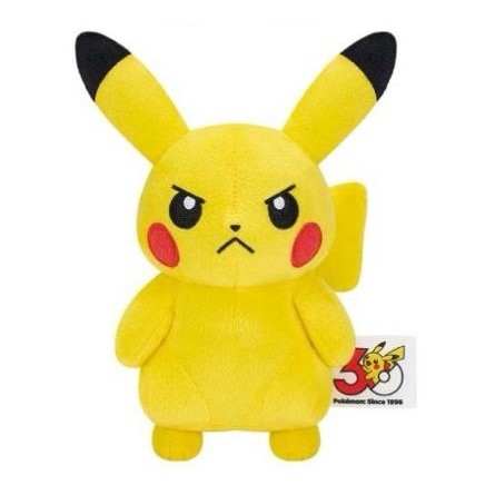 ピカチュウ D(怒り) いろんなおかおぬいぐるみ~ピカチュウ~30th Anniversary 「ポケットモンスター」