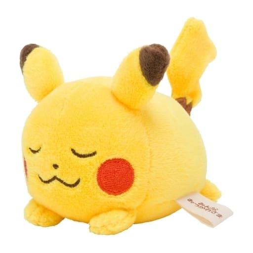 ピカチュウ みんなおつかれさま にぎってむにむにぬいぐるみ 「ポケットモンスター」 ポケモンセンター限定
